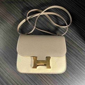 High Quality Original Hremms Logo Designer Bags for Women Mini 19 Epsom Elephant Grey Gold Button Black Gold Button Black Silver Button Brown Bag