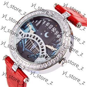 VanClef Wrist Watch Live Broadcast Popular Lover's Bridge Watch Diamond Inlaid Quartz Belt Women's Watch Poetic VanClef Lover's Bridge Fashion Watch CD65