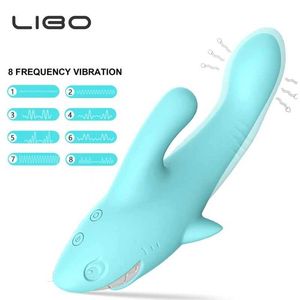 Altri oggetti di bellezza della salute libo vibratore stimolazione per adulti femminile g-spot sexy magazzino massaggio vagina falsa positivo pene q240508