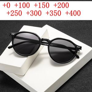 Vintage Round Bifocal Sun Reading Glasses Men Women Retro Sunglasses Reader Brand Designer Diopter Magnifier Presbyopic NX 260U