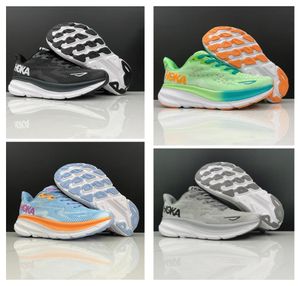 Hokas One Clifton 9 Running Shoes Women Free Pepople Sneakers Bondi 8 Cliftons Black White Peach Whip Harbor Cloud Carbon X2 Men Trainers