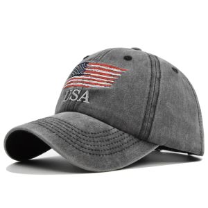 Camuflagem de Hat Sports Donald USA HATS S Bordado Eleição Presidencial Pré -Residencial