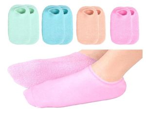 Men039s Socks Pcs Silicone Moisturizing Spa Gel Heel Hand Care Exfoliating And Preventing Dryness Foot Skin Rejuvenation Elasti4543778