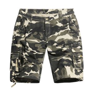 Estilo novo shorts masculinos de grandes dimensões com vários bolsos, shorts casuais, calças de praia, calças de 5 polegadas,