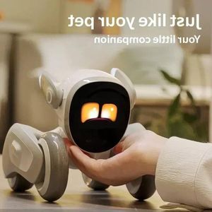 Dog Intelekt Loona Pet Robot for Kid Voice Pvc Electronic Toys Desktop Smart Christmas Presents Wntih