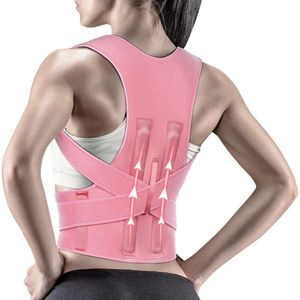 Lu Bra Yoga Align Tank Top corrector de posture Women Adjustable Upright Royal Back Shoulder Brace Support Posture Corrector Correction L