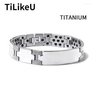 Trendência japonesa de gargantilha Bracelete de titânio pura Moda de germânio Saúde Durável Não perder a cor Style neutro à prova d'água