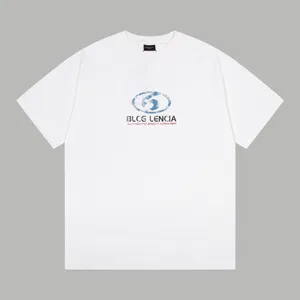 BLCGレンシアユニセックスサマーTシャツメンズビンテージジャージーTシャツレディースオーバーサイズヘビー級100％コットンファブリックワークマンシッププラスサイズトップティーBG30338