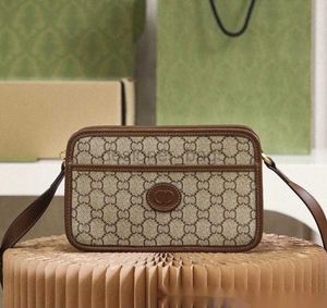 10a Ayna Kalite Tasarımcı Çanta Yeni Kamera Çantası Küçük Kutu Çanta Tuvalet Çanta Çanta Seyahat Çantası Moda Çok yönlü Erkek ve Kadın Tek Omuz Crossbody Bag