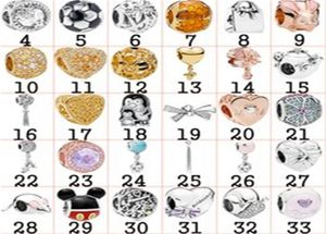 925 Sterling Silver High Quality stones Charm Bead Pendant Fit DIY Bracelet Fashion Women Extraordinary Original Jewelry Custom Birthday Gift4057520