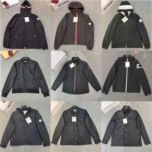 NFC designer kurtka Męskie klasyczne kurtki z kapturem Bomber przednia wiatrówka haftowa odznaka mężczyzn Mężczyzny Obiterwear Street Coats Wind Breaker