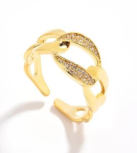 Dropship D08 Simple Diamond Rings con apertura regolabile Design Bande Ring Gold Silver 2Colors for Men2212939