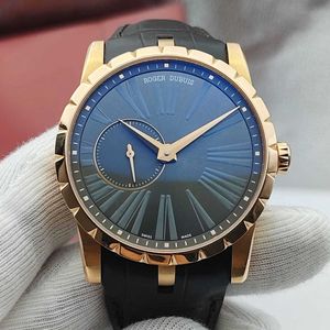 Designer Luxury Watches for Mens Mechanical Automatic Roge Watch 42mm King Series Rddbex0352 Rose Gold Men