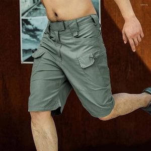 Männerbadebekleidung Baumwolle bleiben trocken und stilvoll mit wasserdichten Wanderwandershorts für Outdoor -Enthusiasten grün