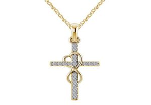 8pcs infinito colar de cristal jóias jóias moda de moda clássica acessórios religiosos1334293