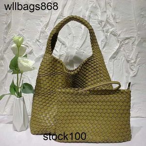Venetabottegs Bag 2024 Jodie Large Single Wrist Woven Small Cabbage Basket Womens Bag Capacity Mother and Child Tote Fashion One Shoulder