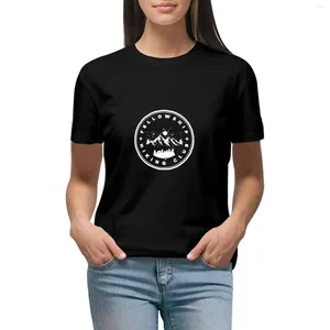 Women's Polos Fellowship Hiking Club II Fantasy Funny T T-shirt kawaii Kläderblus söta toppar t-shirts för kvinnor