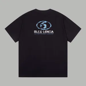 BLCG LENCIA Unisex Summer T-shirts Mens Vintage Jersey T-Shirt Womens Oversize Heavyweight 100% Cotton Fabric Workmanship Plus Size Tops Tees BG30339