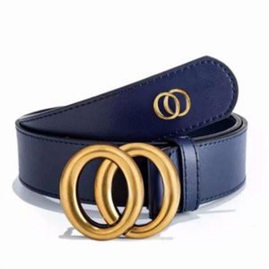 Men Designer Belt Classic fashion casual letter smooth buckle womens mens leather belt width 3 8cm with orange box size 105-125 2872