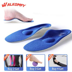 Walkomfy plantare fasciite dolori sollievo orticsflat piedi arco supporto inserto per scarpe per camminare da uomo donna 240429