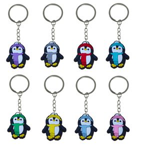 Andere Modezubehör Penguin Schlüsselbundschlüsselkette für Rucksack Handtasche und Auto Geschenk Valentinstag Ring Jungen cooler Farbton OTW4E