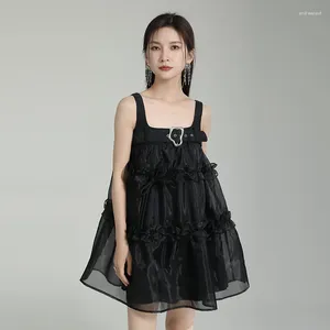 Женские блузки Zhongchuang Rizhen's Nice Design of Camisole Юбка Пушистое платье свободно и похудение сетки