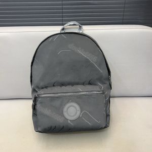 Ünlü moda markasının özel logosu jakard sırt çantası deri naylon erkekler seyahat sırt çantası messenger çanta crossbody omuz çantası seyahat çantası kitap çantası evrak çantası