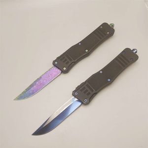 MTECH RAINBOW AÇO Fantasma OTF Tactical dobring Knife Gear tático Atuador de dedo Blade Sobrevivência EDC Tools Facas de bolso de acampamento ao ar livre