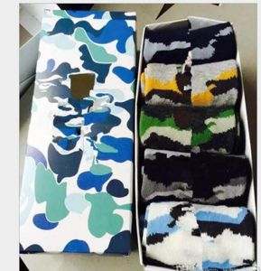 New Cotton Animal Stitched Hip Hop Casual Sox Long Skateboard Socks Men039s Street Boat Sock for Men and Women Camouflage Socks7609438