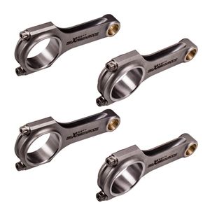 Maxpeedingrods H Beam 4340 Rennen 110 mm Verbindungsstange für Fiat 850 Abarth A112 ARP Bolt