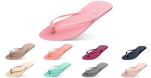 Kobiety Kappy Moda Flip Flip Flops Beach El Hal Slipper Triple Black Rust Różowe białe cytrynowe zielone zielone buty Grey Grey Womens Buty dwust2610554