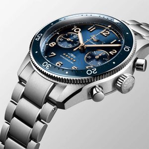 Fashion Pioneer Series Automatic Mechanical Timing Steel Band Men's Watch