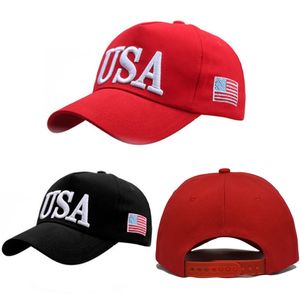 Trump Ball Caps Amerikan Seçim 3D Nakış ABD Beyzbol Kapakları Açık Spor Pamuk Snapbacks Parti Şapkaları Q985