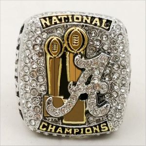 NCAA 2017 Alabama Championship Ring de alta qualidade campeão de moda rings fãs Melhores fabricantes de presentes frete grátis 258i