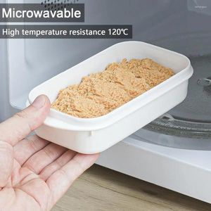 Storage Bottles 1/2 Pcs Crisper Box With Locking Lid Airtight Leakproof Grade Meal Prep Food Containers Microwave Safe Freezer Bento