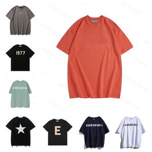 Designer mens T Shirt ESS FG tees 1977 brand essen shirt tials T Shirt Casual comfortable breathable half sleeve top fashion women shorts Cool Shorts Sleeve Clothes mz