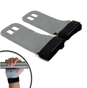 S M L handgrepp Syntetiskt läder CrossFit Gymnastics Guard Palm Protectors Glove Pull Up Bar Weight Lifting Glove WS347814594