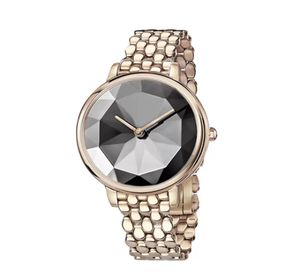 Rhombus Dial Luxury Fashion Woman Watch Steel Armband Chain Silverrose Gold Lady Dress Watch Lady Wristwatches Drop 7909183