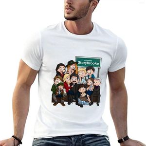 Herrtankstoppar vi är familj (w) t-shirt tom t skjortor pojkar vit grafik skjorta för män