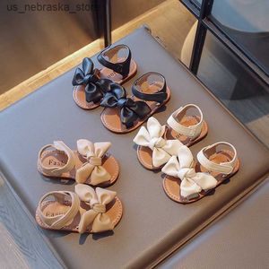 Slipper Free Shipping Kids Sandals 2024 Летняя Новая Детская обувь Девочки мягкие соени