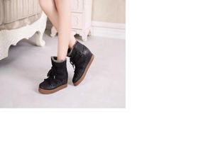 Buty wewnątrz obcasów Designer Perfect Paris Isabel Buty Denzy Suede Cowboy Marant Style Kneehigh Western Inspirowany Calf L3770489