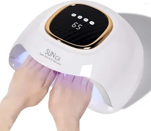 Nail Dryers UV LED Lamp 288W For Professional Nails Curing Lamps Home Salon Dryer Gel Polish With Automatic Sensor