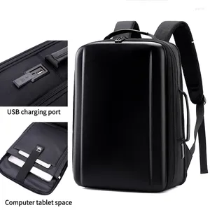 Backpack masculino de computadores de computadores de computadores de mochila e esports laptop laptop USB Escola recarregável simples