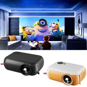 Проекторы A10 Plus LED Mobile Video Mini Proctor Home Theatre Media Player Childrens Gift Cinema Совместимый с Smart TV Box USB 1080p HD Movie J240509