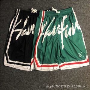 Herren Shorts New Sports Basketball Schnelle Trocknungsshorts Thompson gleiche amerikanische Basketball -Training Capris Herren lose und atmungsaktiv H240508