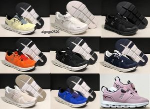 Cloud On Running Sneakers Sneakers Designer Treinadores de sapatos infantis de sapatos unissex Designer Sapatos infantis sonho sonho tira única tênis de borracha de borracha treinadores suaves