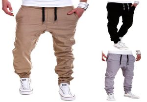 Mens Haren Pants Spring Autumn swobodne spodnie dresowe Hip Hop Streetwear Pants Mężczyzna elastyczna talia Joggers Mężczyźni spodnie My0506143792