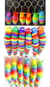 Stress Reliever Toys Party Favor Children Adult Slug Puzzle Funny Caterpillar Anti Stress Squishy Toy7062033