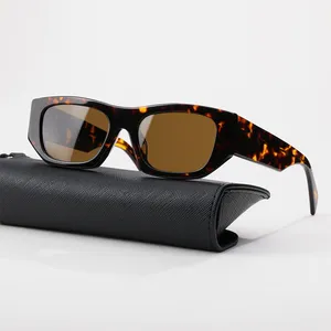 SPRA01S2024 NY DESIGNER Tortoise-Shell Solglasögon för män och kvinnor Klassiska mode Retro UV400 Glasögon utomhus ridning solskydd ögon solglasögon solglasögon