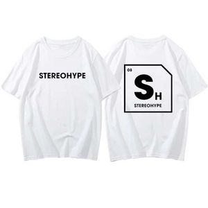 メンズTシャツホットセール新しい到着ジェームズ誇大宣伝ステレオヒプトプリントTシャツ韓国スタイルクルーネックショートマンTレディースTシャツSTRTWEAR Y240509